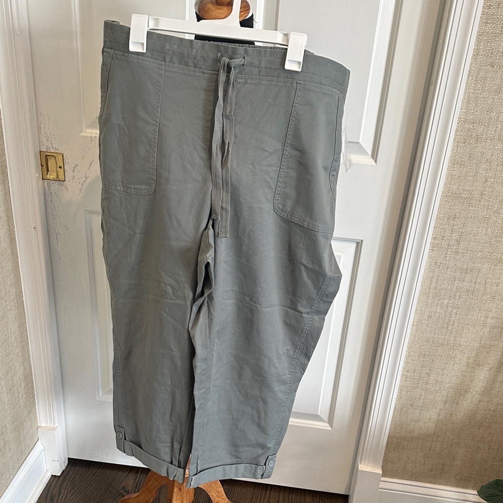 Talbots Green Cargo Pants
